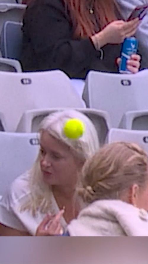 Gabriela Ruse a lovit din greșeală o femeie aflată în tribune