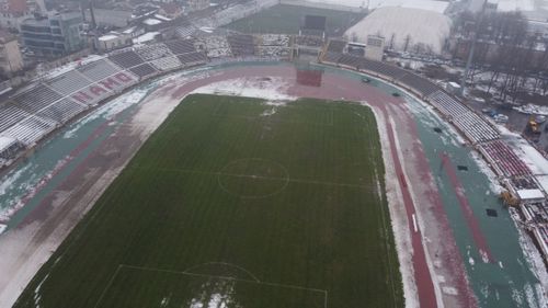 A început demolarea stadionului Dinamo FOTO Iosif Popescu/GOLAZO.ro