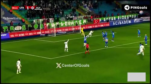 Ianis Hagi, assist în meciul Rizespor - Alanyaspor. Foto: Captură „X”, @centerofgoals