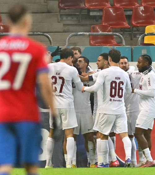 Colaps total  FCSB,   umilită acasă de CFR!  Șansele campioanei de a ajunge în play-off se prăbușesc