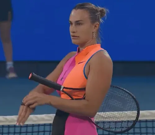 Aryna Sabalenka, nevoită să-și dea jos dispozitivul Whoop