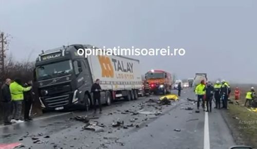 Accident Lugojel FOTO: Captură Opinia Timișoarei