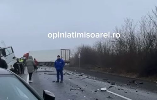 Accident Lugojel FOTO: Captură Opinia Timișoarei