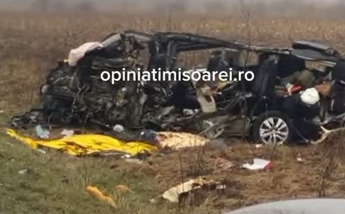Accident Lugojel FOTO: Captură Opinia Timișoarei