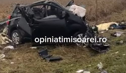 Accident Lugojel FOTO: Captură Opinia Timișoarei