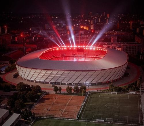 Stadion Dinamo - macheta. FOTO FB CS Dinamo Bucuresti