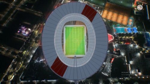 Cum va arăta stadionul lui River Plate, după renovare. Foto: Captură X/River Plate
