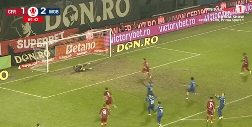 Golul norocos marcat de Cordea în meciul cu Metaloglobus Foto captura ecran Prima Sport.jpeg