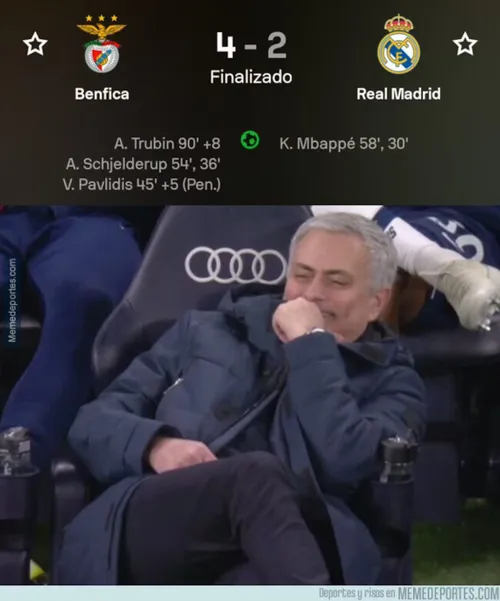 Meme-uri după Benfica - Real Madrid