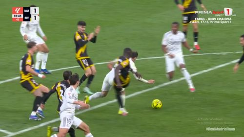 Penalty-ul primit de Real Madrid și a doua eliminare de la Rayo