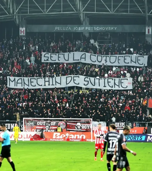 N-au scăpat  Cum au fost sancționate   UTA și Rapid  de FRF pentru mesajele rasiste și xenofobe