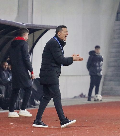 „Așteptam un meci mult mai strâns”   Gâlcă, despre jocul Rapidului:   „Am greșit mult  în prima repriză” » Ce spune despre Hermannstadt