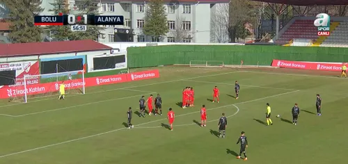 Al doilea gol marcat de Ianis Hagi în Boluspor - Alanyaspor. Foto: captură X/A Spor