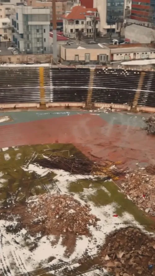 Peluza „Cătălin Hîldan” a fost demolată complet