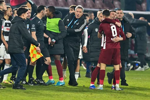 CFR Cluj - U Cluj. Bergodi a sărit la bătaie după meci. Foto - Raed Krishan (13).jpg