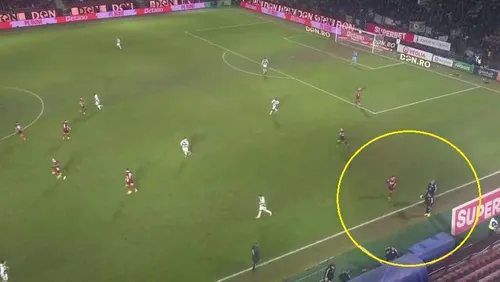 Gesturile făcute de Andrei Cordea, care au dus la furia lui Bergodi