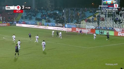 Oțelul - FCSB, golul lui Florin Tănase. Capturi Prima Sport (2).jpg