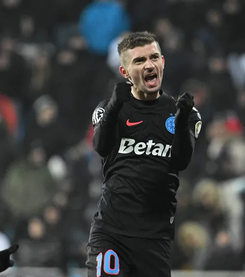 Florin Tănase, în formă maximă     VIDEO+FOTO:     Gol și trei pase decisive  în deplasarea crucială de la Galați: „Cea mai importantă victorie”