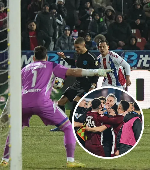 FCSB a bătut bătaia de la Cluj  Deși CFR - U a fost atractiv și cu un mega scandal la final, campioana   a surclasat în audiențe  derby-ul ardelean