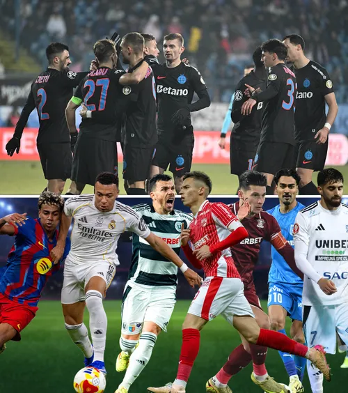 E FCSB și restul lumii  Raport incredibil   în audiențele TV,  în prima lună cu meciuri din 2026. Cine a câștigat dintre Real - Barca și Dinamo - Craiova