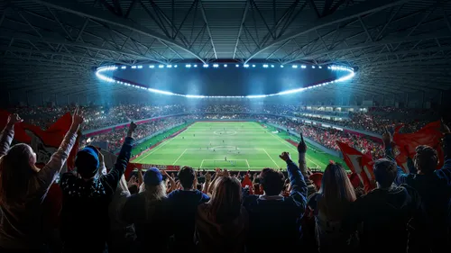 Stadion Dinamo - macheta. FOTO FB Beyond visual arts Gmbh