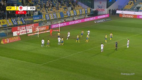 Petrolul - FC Arges, Radu Petrescu a fluierat inainte de golul lui Sierra. Capturi Prima Sport