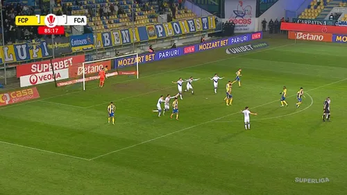 Petrolul - FC Arges, Radu Petrescu a fluierat inainte de golul lui Sierra. Capturi Prima Sport