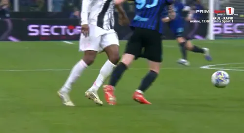 Inter - Juventus. Kalulu, eliminat pentru un fault inexistent. Foto - captură Prima Sport (8).jpg