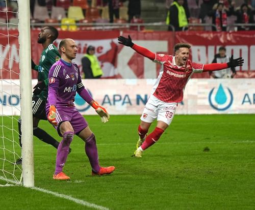 Golul marcat de Raul Opruț în Dinamo - Unirea Slobozia FOTO Iosif Popescu/GOLAZO.ro
