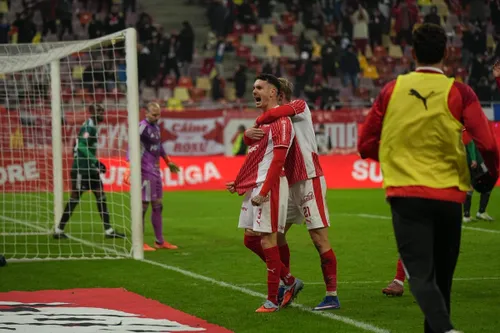 Golul marcat de Raul Opruț în Dinamo - Unirea Slobozia FOTO Iosif Popescu/GOLAZO.ro