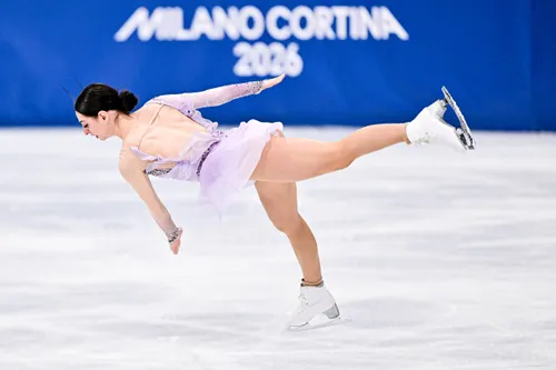 Julia Sauter, reprezentanta României la JO de iarnă FOTO Imago