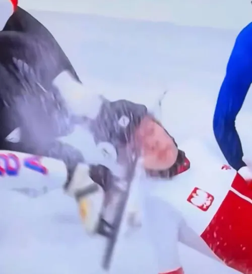 Momentele unei accidentări horror la patinaj la Jocurile Olimpice