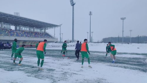 CS Afumați - CSC Dumbrăvița, jucat la Buftea pe zăpadă FOTO FB Dumbrăvița (3).jpg