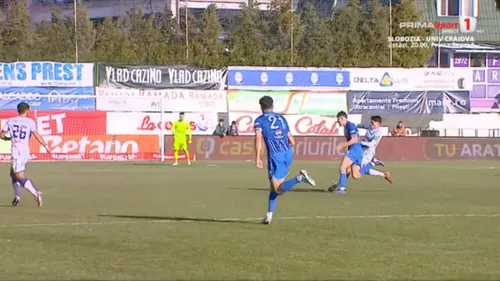 Faultul lui Tudose asupra lui Ișfan / foto: capturi Prima Sport