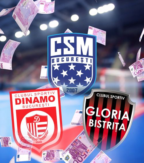 Vin banii de la EHF  Ce sume vor încasa cele trei reprezentante ale României din   Liga Campionilor  » Dinamo, peste CSM București