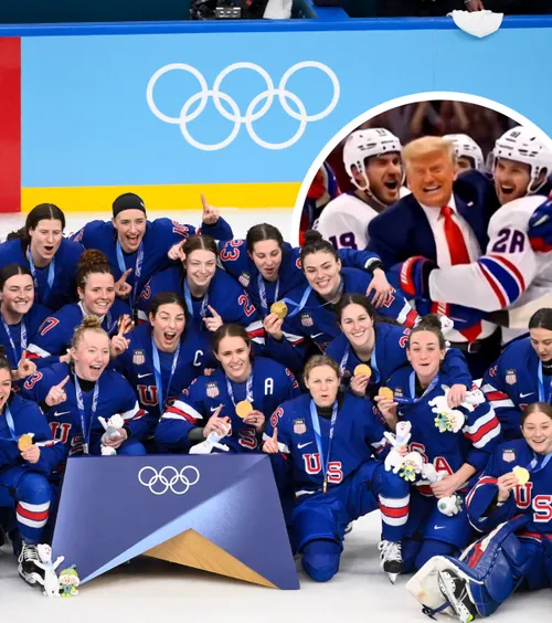 „O glumă de prost gust”  Naționala de hochei feminin a SUA iese la atac după ironiile lui Trump:   „Umbrește succesul nostru”  » Reacție și din echipa masculină