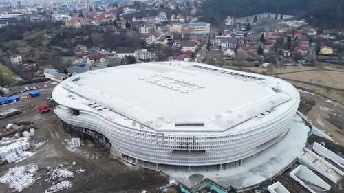 Sala Polivalentă din Brașov (foto: facebook)
