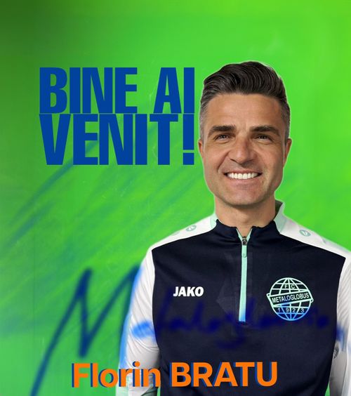 Bratu, oficial la Metaloglobus   Antrenorul va avea   o misiune dificilă  la formația bucureșteană: „Să ne atingem obiectivul vital”
