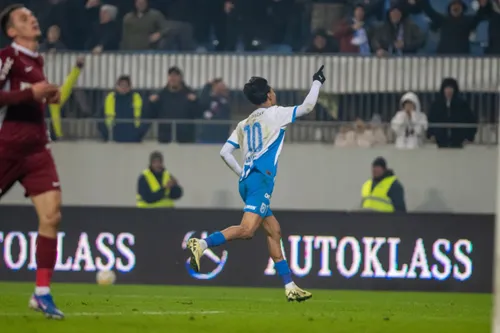 U Craiova - CFR. Filipe Coelho a intrat pe teren la golul lui Baiaram FOTO Raed Krishan GOLAZO.ro
