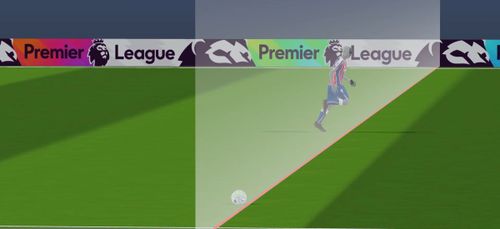 Golul anulat al lui Ismaila Sarr din meciul Tottenham - Crystal Palace. Foto: captură X/Premier League Match Centre