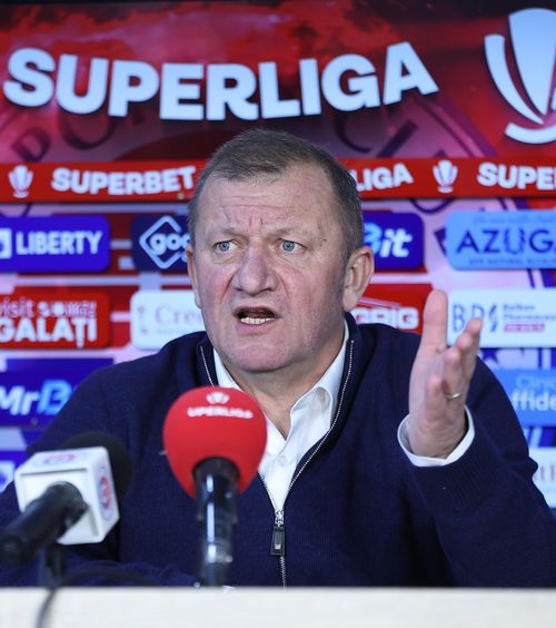 Atac la adresa fostei echipe  Dorinel, după victoria cu Oțelul Galați: „E greu să accepți o înfrângere când echipa adversă   e condusă de Dorinel Munteanu”
