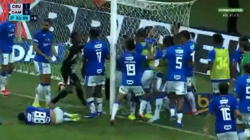 Cruzeiro - Atletico Mineiro 1-0. Bătaie generală în prelungiri