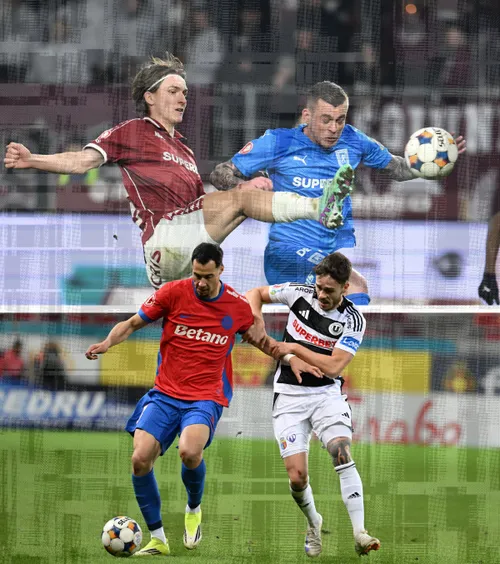 Premieră: FCSB îngenuncheată la TV!  Pentru prima dată în acest an,   un meci al campioanei e detronat din poziția de lider  al audiențelor televiziunilor