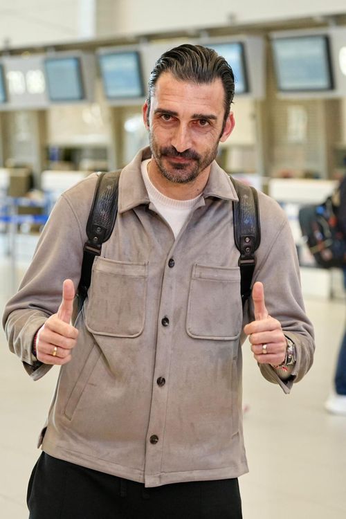 Elias Charalambous, la plecarea din România. Foto: Iosif Popescu/GOLAZO.ro