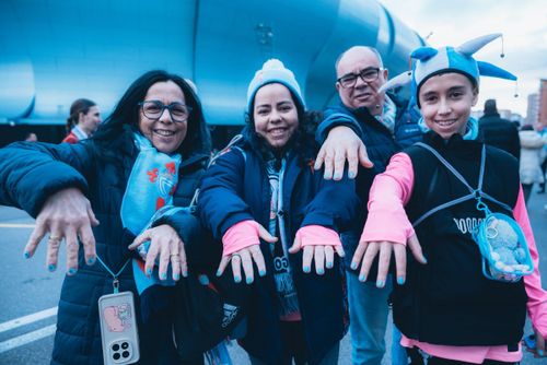 Fanii Celta Vigo și-au vopsit unghiile pentru a-l susține pe Borja Iglesias (FOTO: X @rccelta)