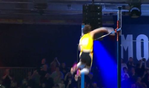 Armand „Mondo” Duplantis, al 15-lea record mondial (FOTO: captură video Eurovision Sport)