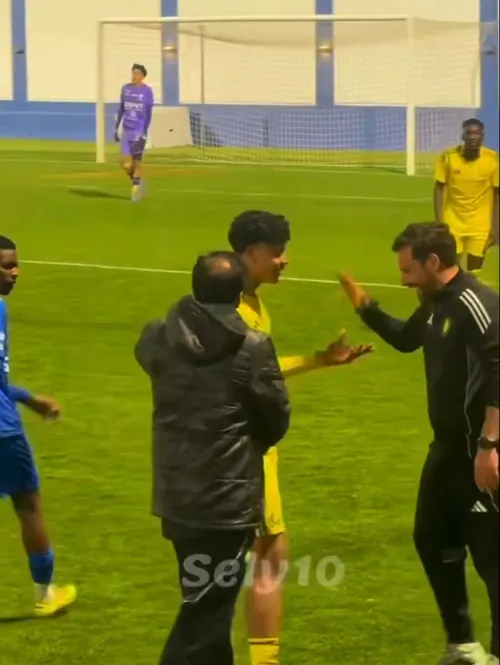 Gestul necontrolat al lui Cristiano Junior / X/The Nassr Tribune