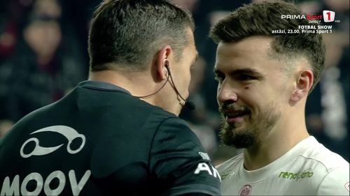 Rapid - Dinamo. Armstrog, gest provocator după gol. Foto - captură Prima (14).jpg