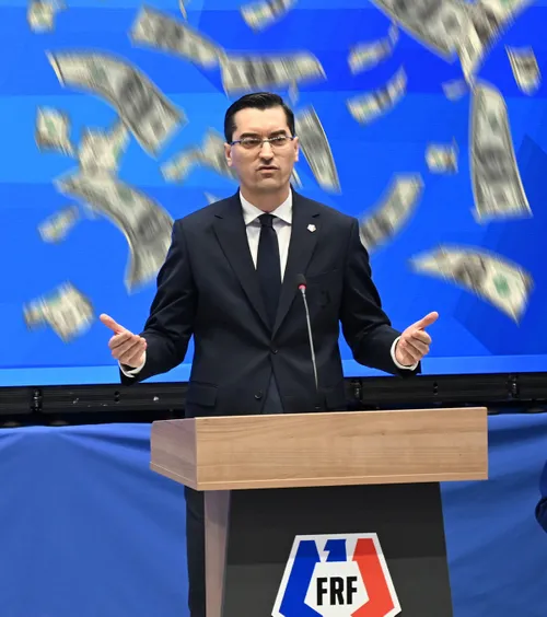 Salariul lui Răzvan Burleanu     VIDEO.  Ce sumă încasează lunar   președintele FRF.  A obținut cel de-al patrulea mandat consecutiv