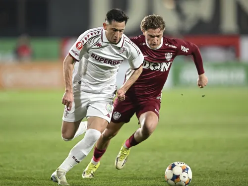 CFR Cluj - Rapid (meci), în etapa #2 din play-off-ul Superligii (2025-2026). Foto: Sportpictures